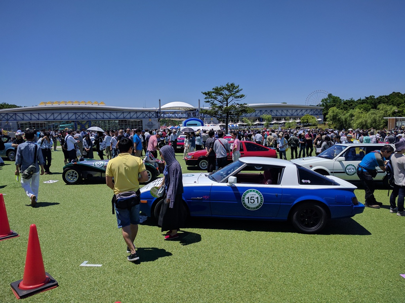 Illustration for article titled At the Toyota Museum Festival now...